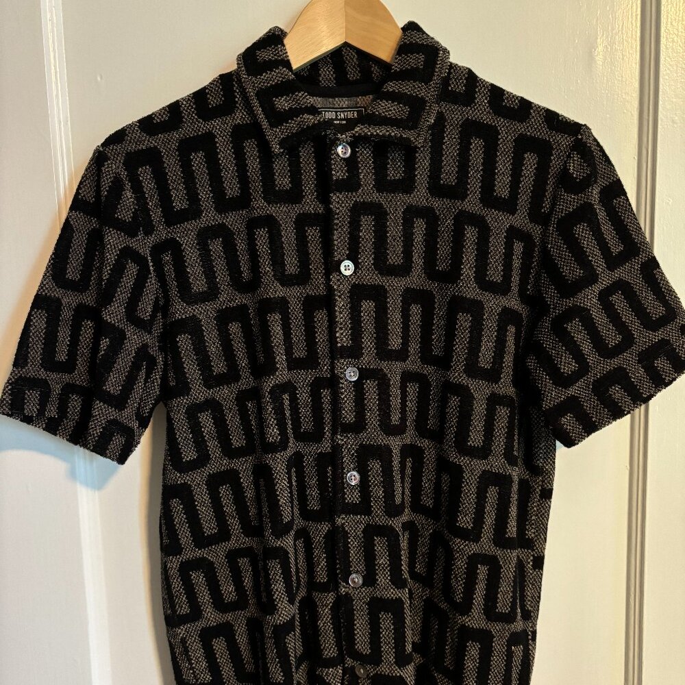 Todd Snyder men's terrycloth shirt